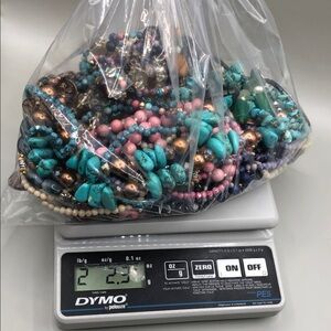 Semi Mystery Wearable Stone Gemstone Jewelry Bag Boho Vibes Necklace Bracelet +